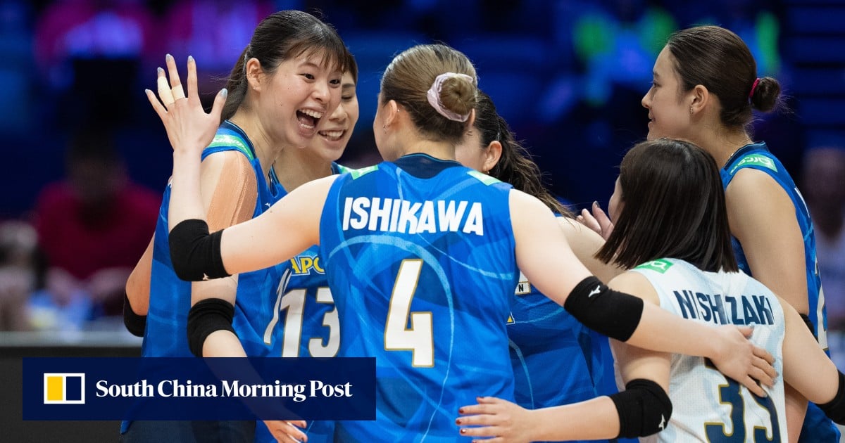 Women’s Nations League volleyball: Japan come from 2 sets down to beat Thailand