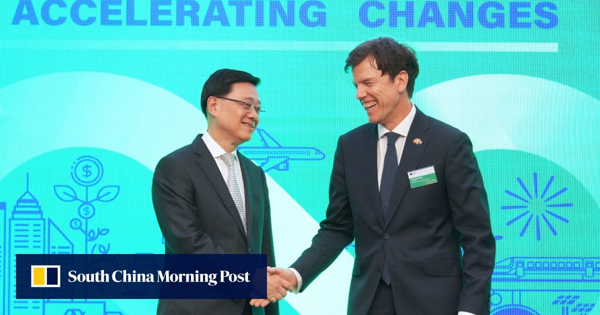 Hong Kong’s Northern Metropolis can benefit from EU firms’ expertise: John Lee