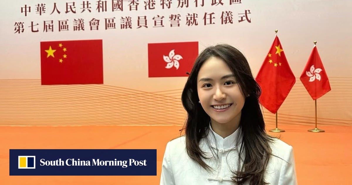 Chong Hong Rui Angel Chong, youngest district councillor, enters Miss Hong Kong ...