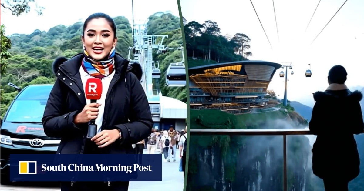 Malaysia couple journey to tour site after watching AI-video, unaware it’s unreal