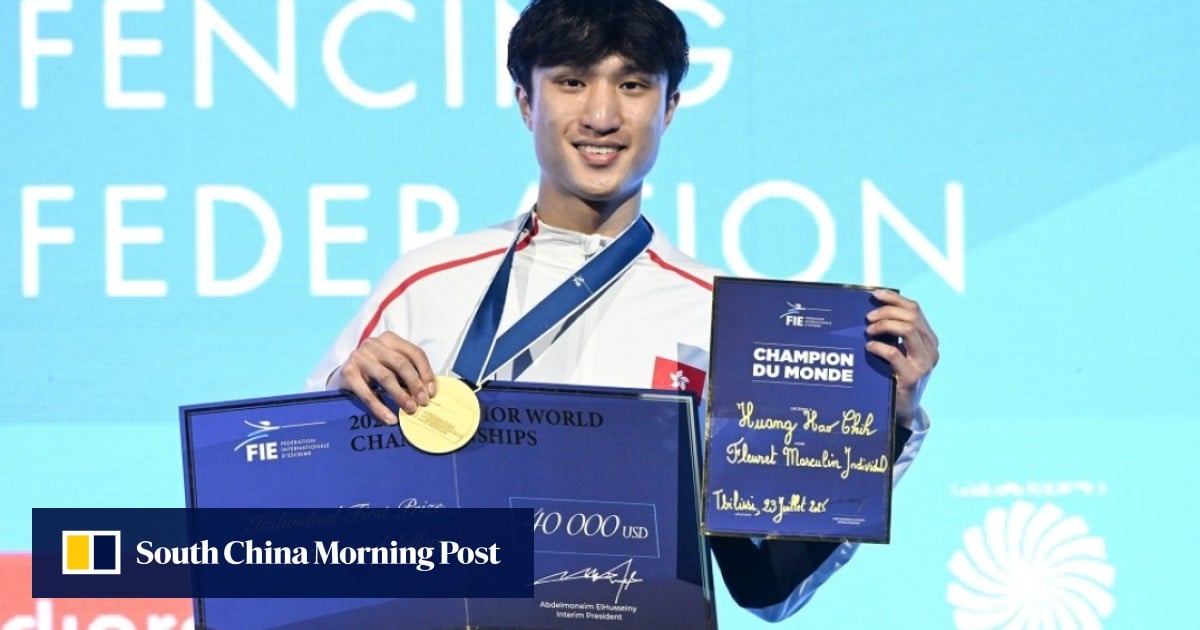 Choi wins Hong Kong’s first fencing world title, targets further glory