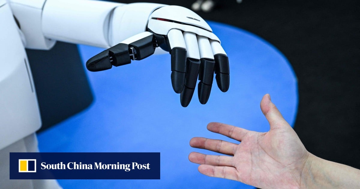 China’s humanoid robots put on a show as Tesla’s Optimus kept behind glass