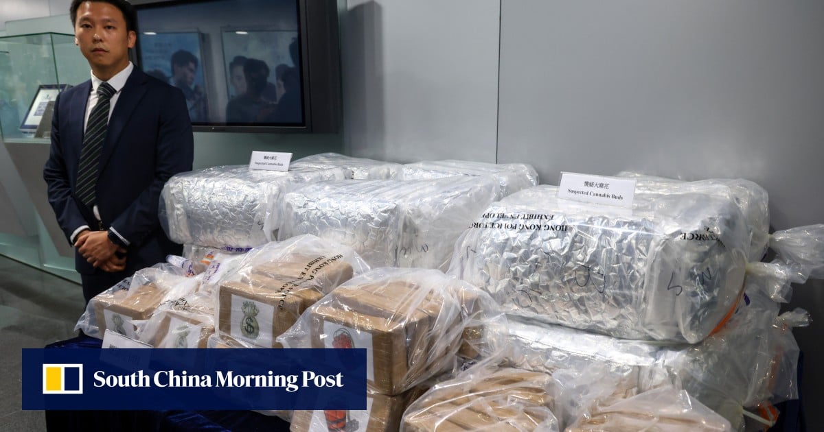 Hong Kong police seize HK$45 million of suspected drugs in 2 cases on same day
