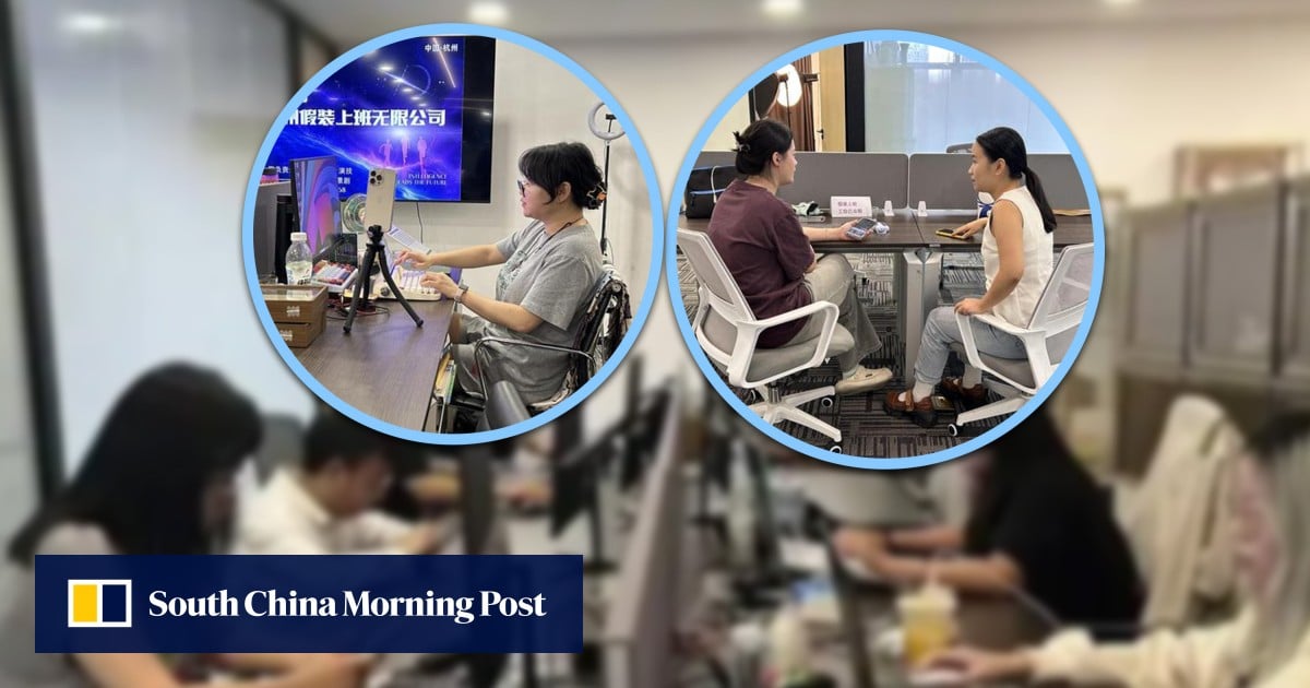 China 'pretend work' firm offers office space for US$4 a day, aids personal growth