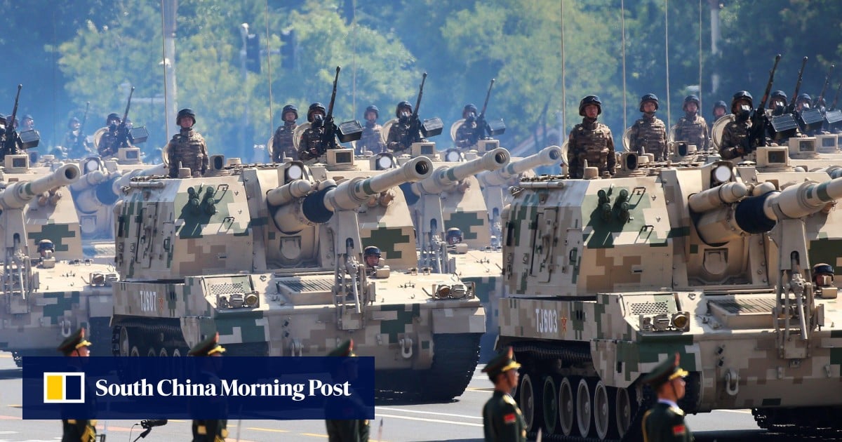 China says it will highlight joint combat groups in next month’s military parade