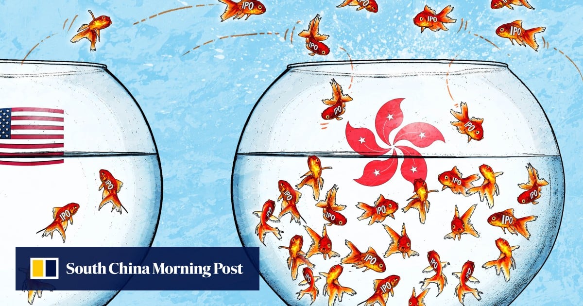 Hong Kong tops the US as IPO venue for mainland Chinese start-ups