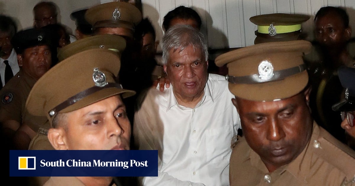 Sri Lanka's ex-president rushed to intensive care after arrest
