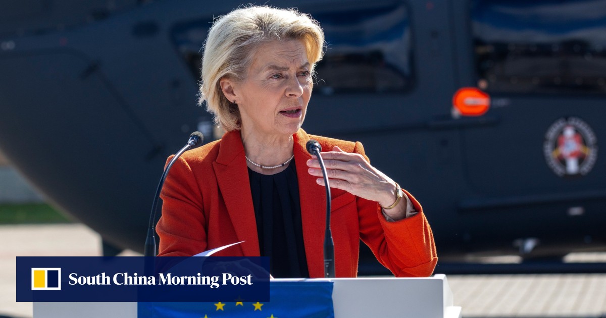 EU Commission President Plane Hit by Suspected Russian GPS Jamming in Bulgaria