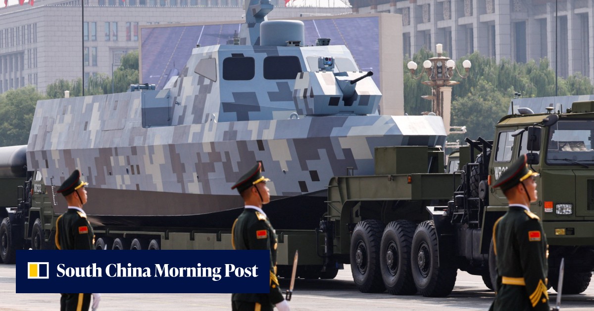 China unveils new weapons in massive Victory Day military parade ...