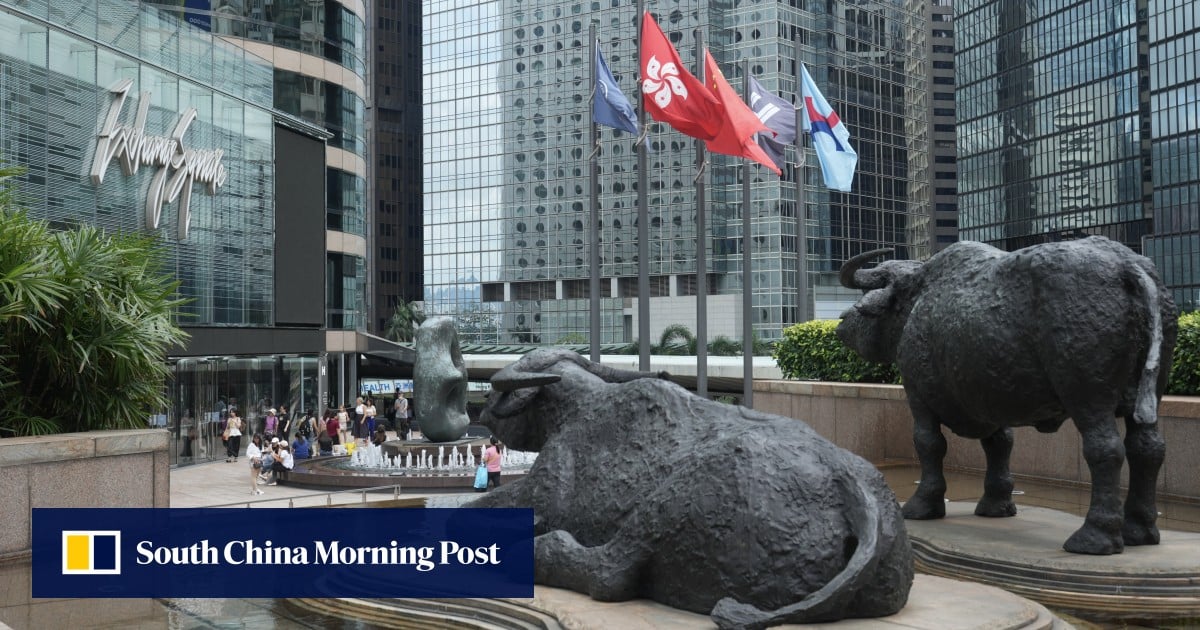 Hong Kong stocks slide, weighed down by China stock pullback