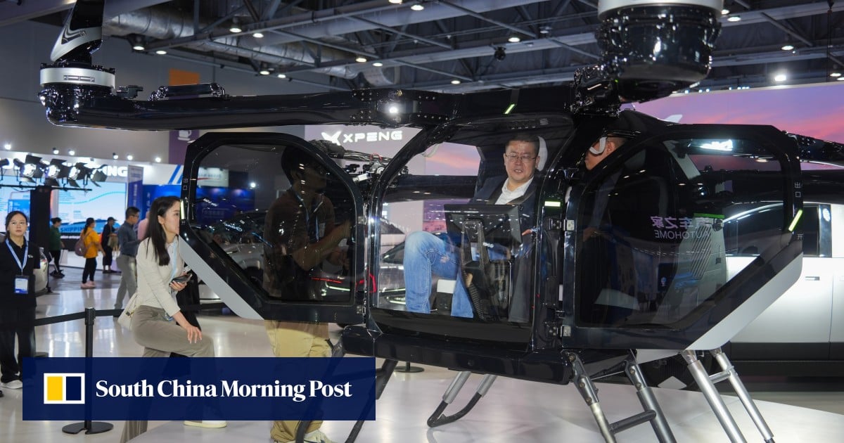 China aims to dominate the skies in the race to make flying cars the transport of the future
