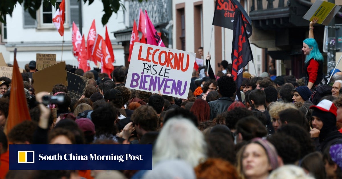 French protests underscore concerns over decline amid US, China dominance