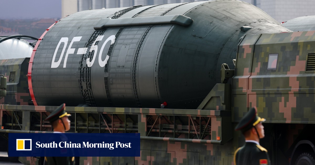 How China’s DF-5C nuclear ICBM can reach anywhere at any time | South ...