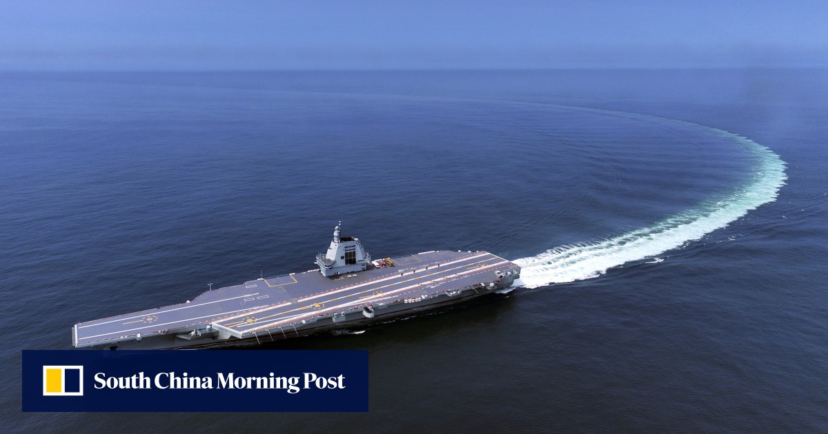 Breaking | China’s most advanced aircraft carrier, the Fujian, enters service Breaking | China’s most advanced aircraft carrier, the Fujian, enters service