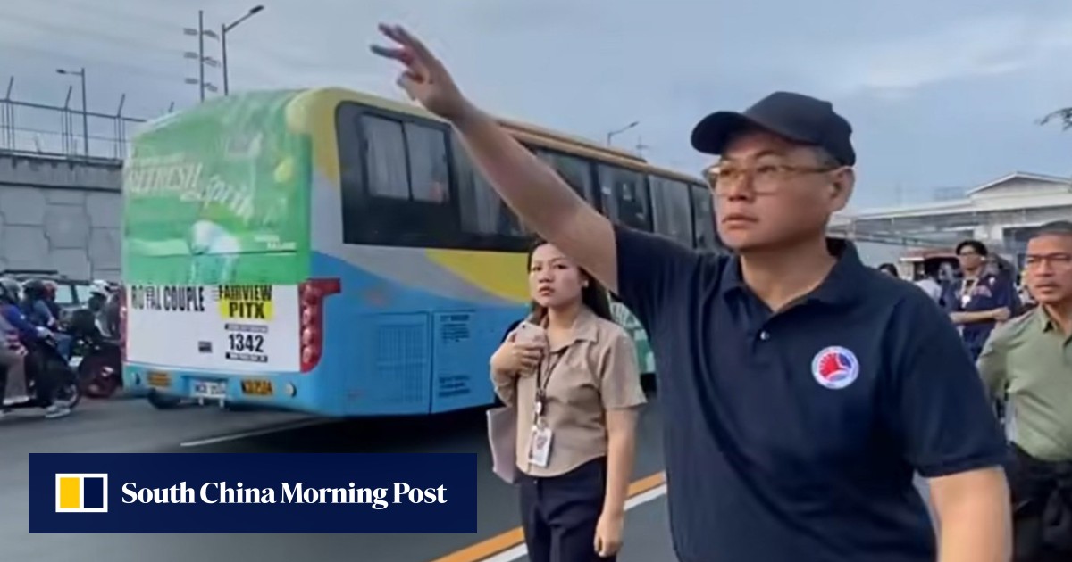 ‘Going to war’: Philippines’ transport chief slams his ride in overcrowded bus