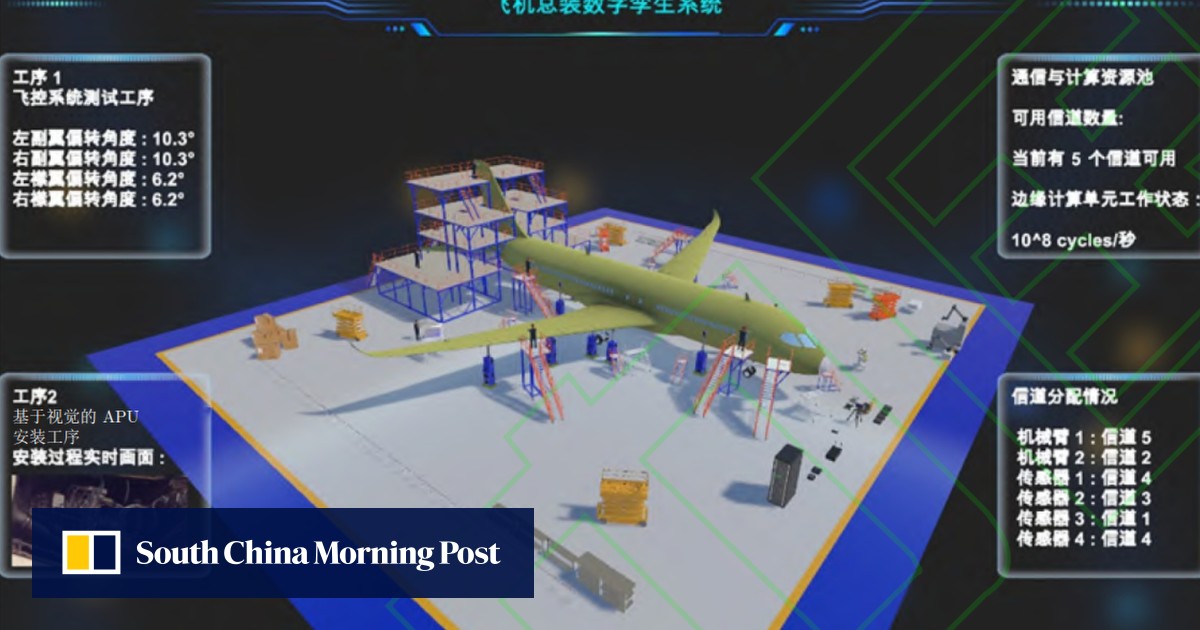 No missing bolts: a glimpse into China’s C919 smart factory