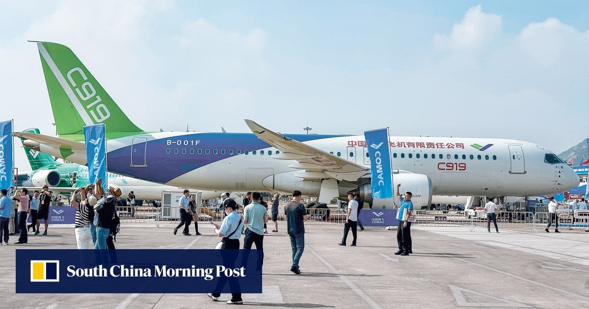 Orders of China’s C919 jet could face delays over engine supply snags