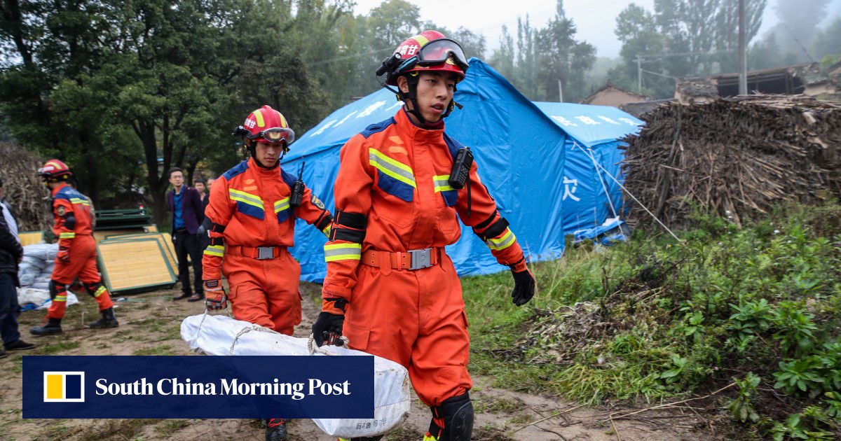 The Chinese province of Gansu reached a 5.6 -magnitude earthquake, or at least 11 injuries