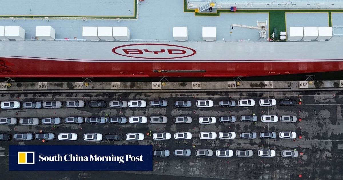 China’s EV king BYD expects international sales to top 20% this year