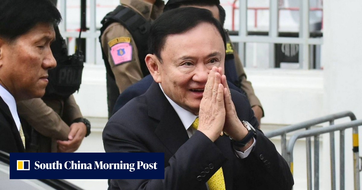 Thailand’s ex-PM Thaksin seeks royal pardon for 1-year jail sentence