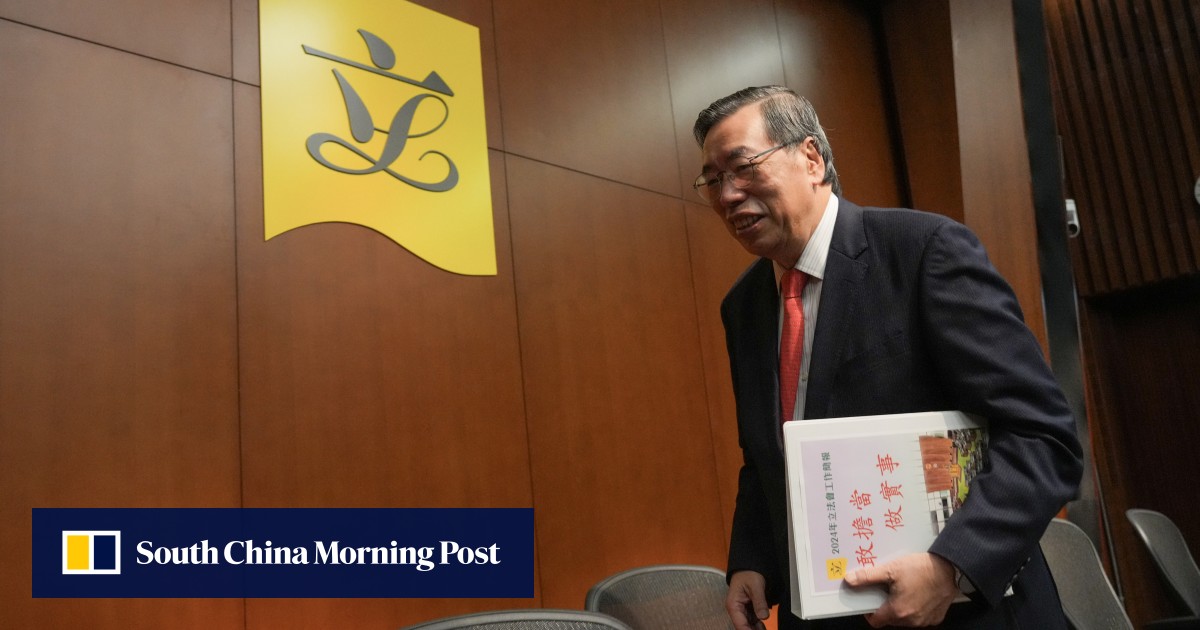 Hong Kong Legco president Andrew Leung to step down Hong Kong Legco president Andrew Leung to step down