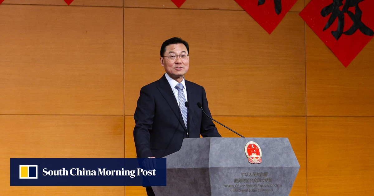 China’s US ambassador chides Washington for ‘closing doors’, enacting tariffs