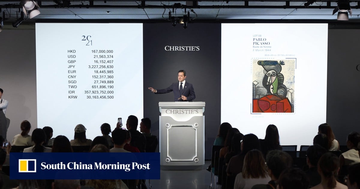 Hong Kong autumn 2025 art auctions see the lowest turnover in 8 years