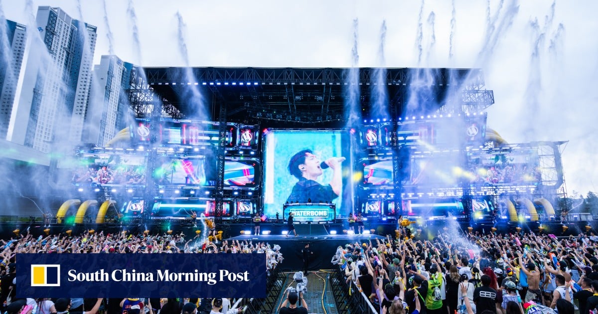 Waterbomb Hong Kong music festival postponed this weekend due to typhoon forecast