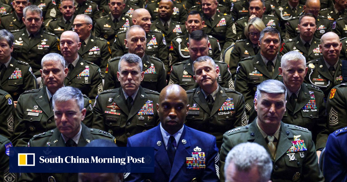 ‘Maga loyalty test’: Chinese weigh in on Hegseth and Trump’s address to military top brass