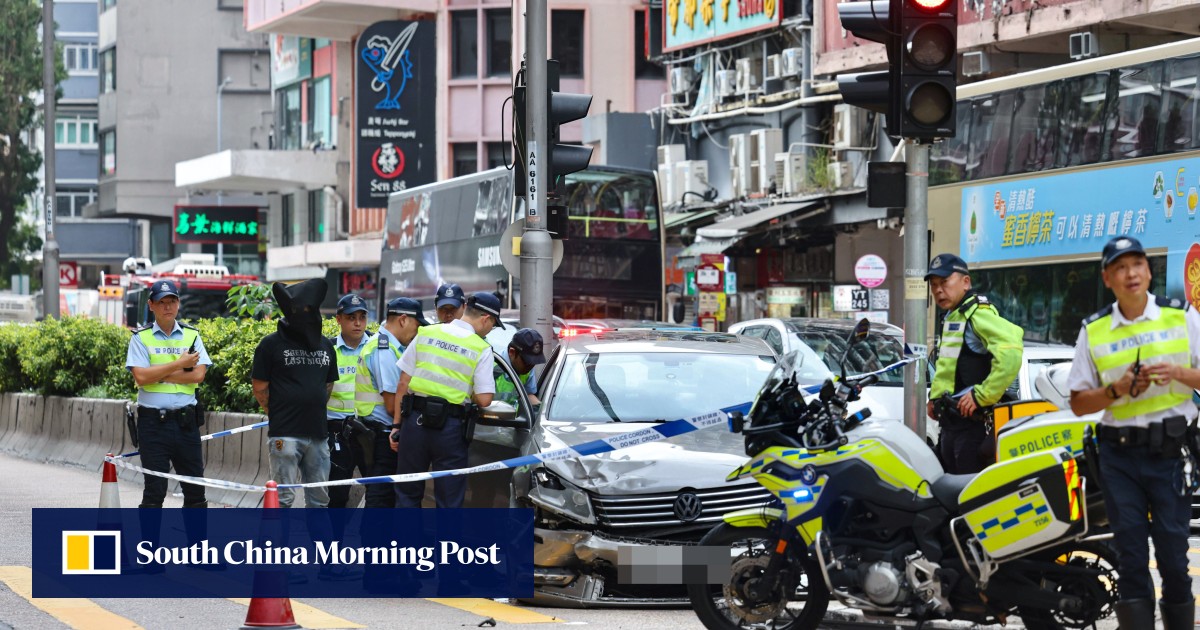 Hong Kong police arrest driver, seize cocaine, after crash leaves 8 injured