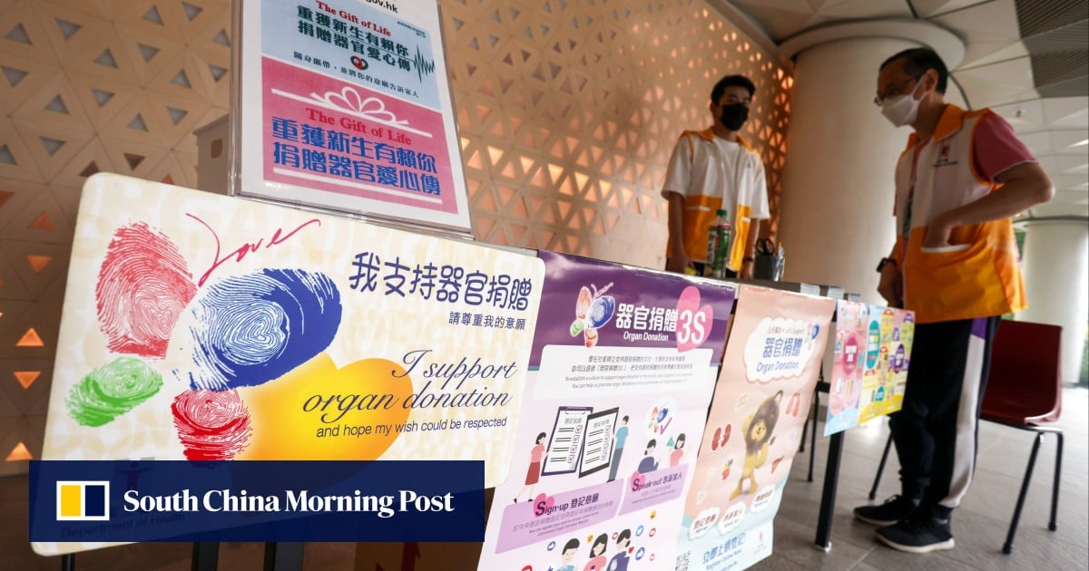 Hong Kong ‘could restart discussions on organ donation opt-out policy’