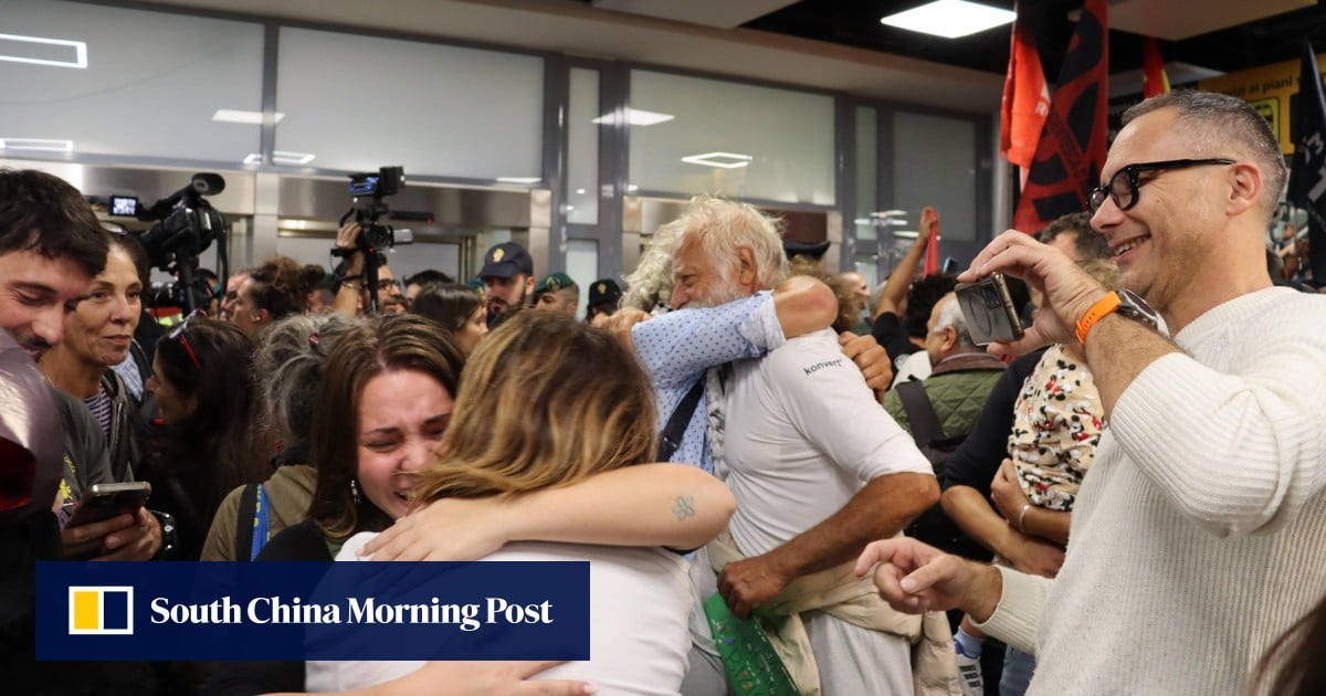 Released Gaza flotilla activists allege mistreatment while detained in Israel