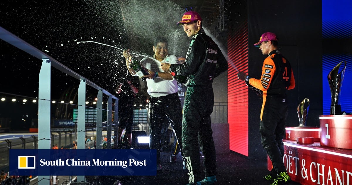 Petronas CEO apologizes for exuberance in Singapore GP champagne celebration