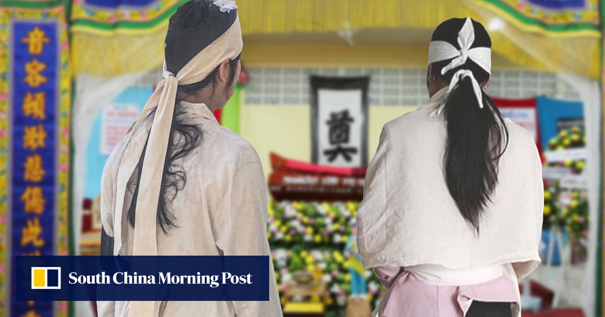 China wife discovers husband’s 16-year affair when mistress shows up at father-in-law’s funeral