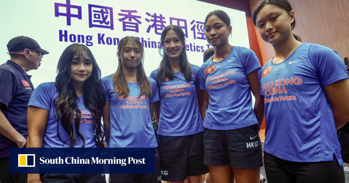 Olympian and Hong Kong record breakers in city’s National Games athletics squad