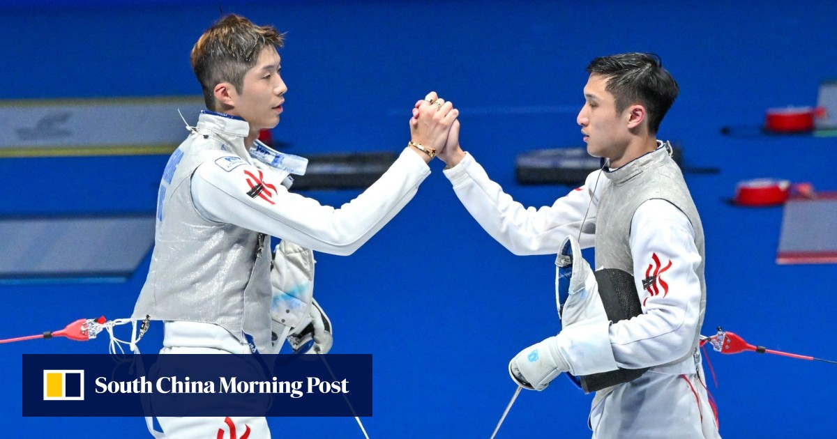 Hong Kong foil fencers target ‘perfect’ sweep of National Games medals