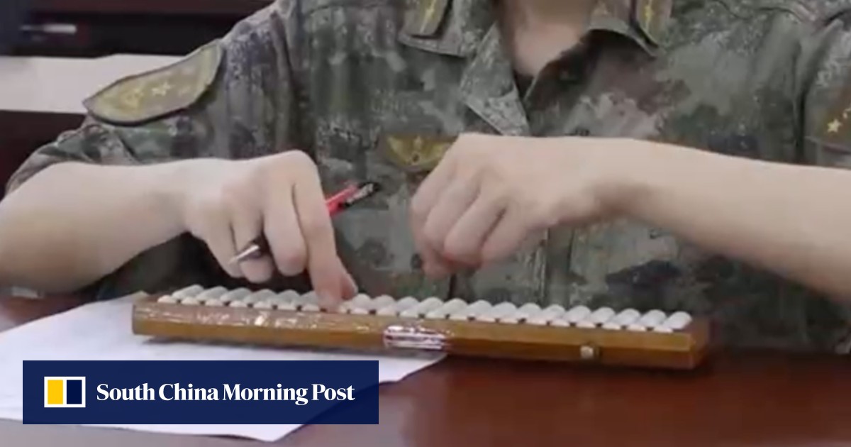 How the Chinese military uses ‘human abacuses’ to counter smart device failures