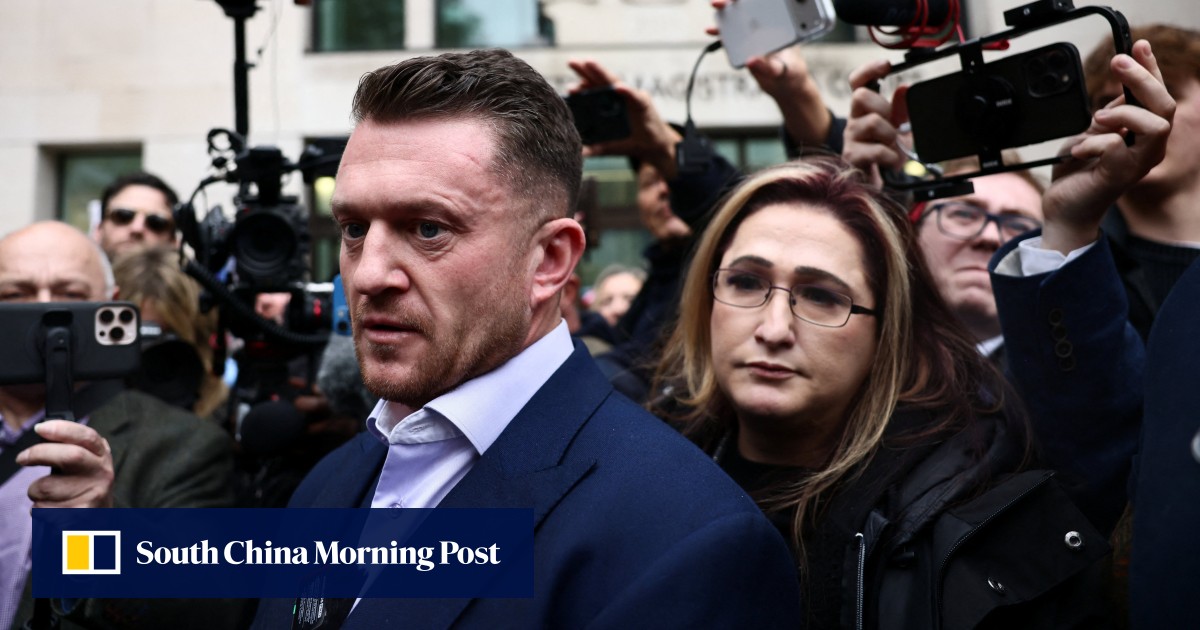Far-right UK figure Tommy Robinson back in court for refusing to give phone PIN to police