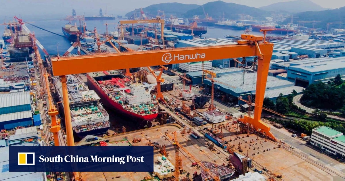 China-US shipping dispute deepens as Beijing sanctions subsidiaries of South Korean giant