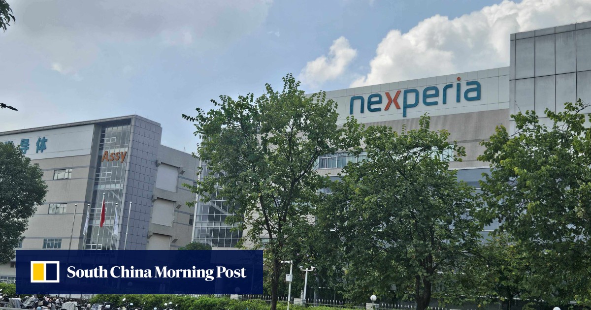 Tech war: workers at Nexperia’s China plant fear being caught in dispute crossfire