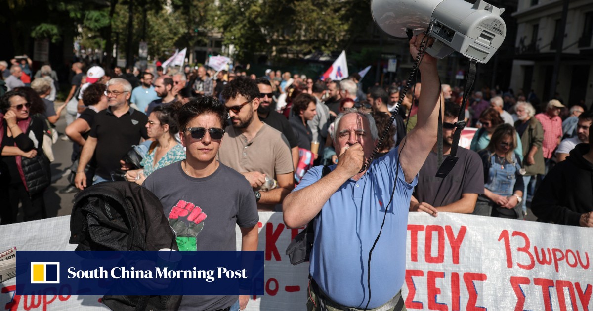 Greece passes 13-hour workday law, sparking strikes and backlash