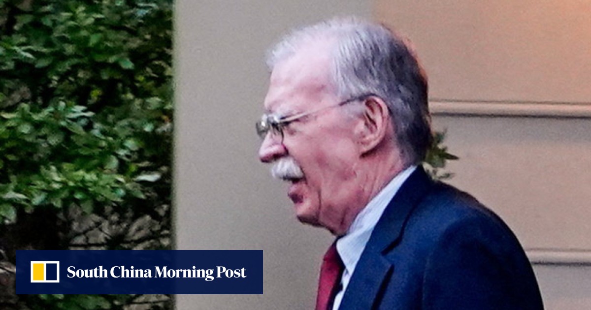 Trump’s ex-adviser Bolton arrives at court to surrender to classified secrets charges