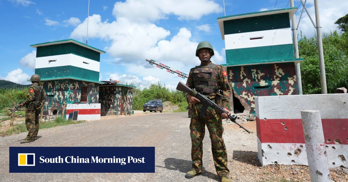 Myanmar junta forces retake key town on trade route to China