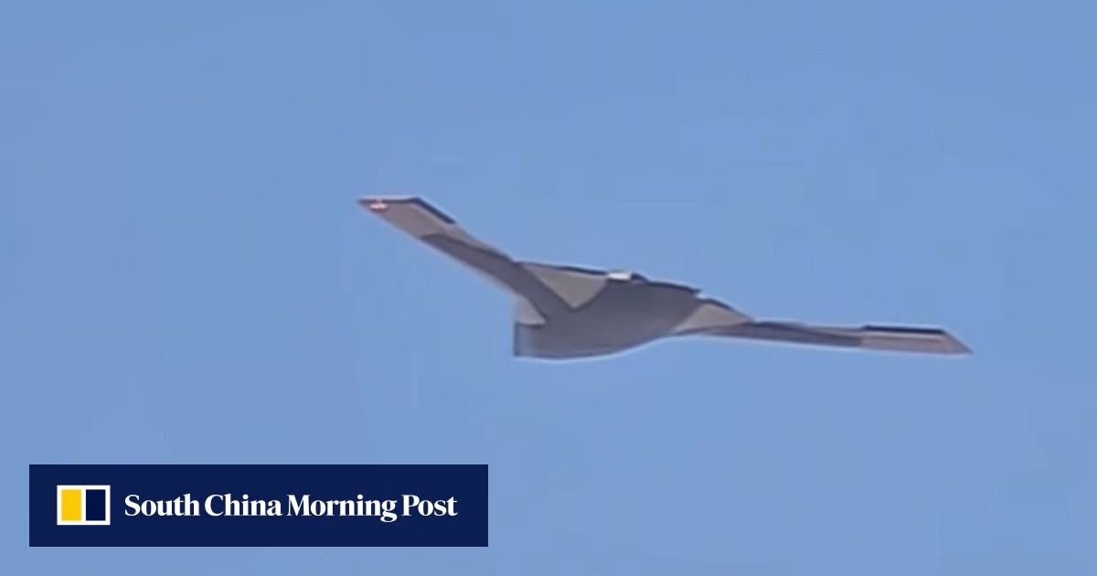 New Chinese stealth drone spotted flying for the first time. Is it a next-gen bomber?