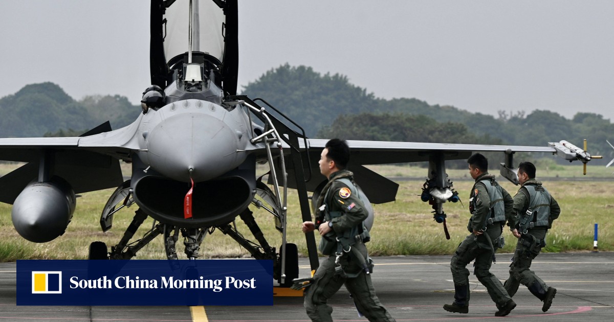 On-time delivery of US F-16V fighter jets looks ‘challenging’, Taiwan defence chief warns