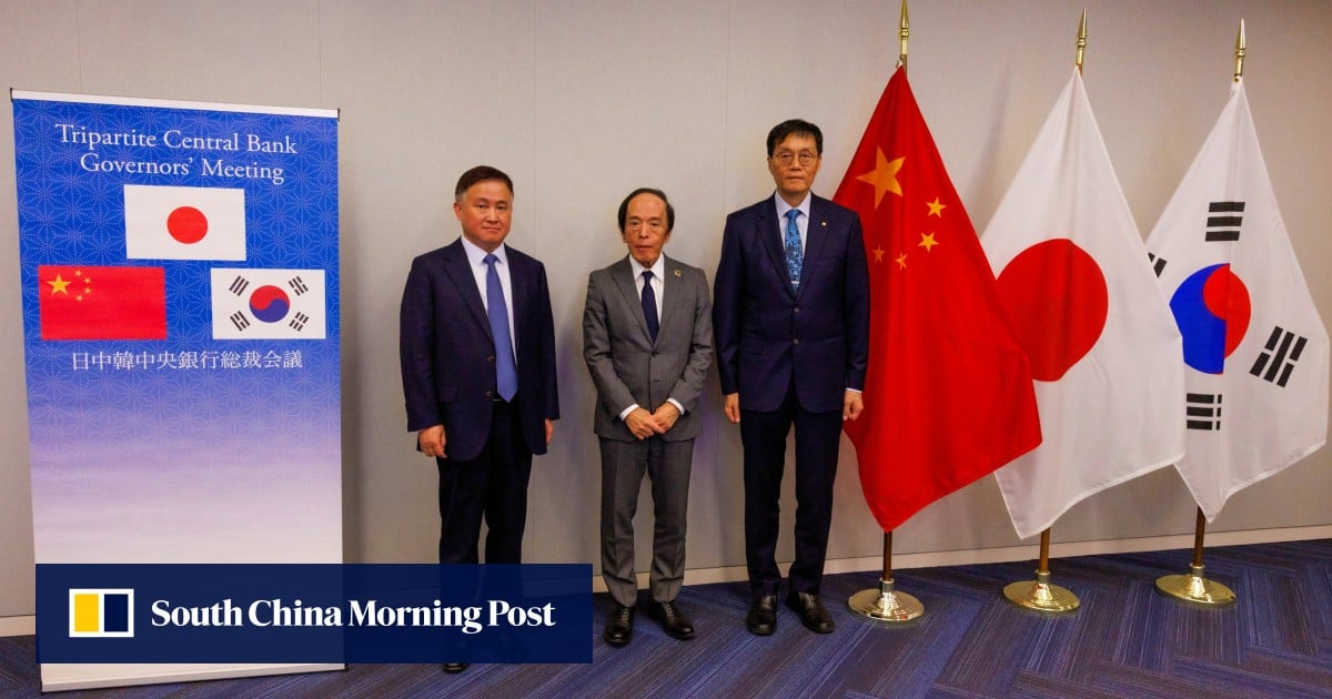 China eyes 3-way currency swap with Japan and South Korea amid Trump’s tariff war: source