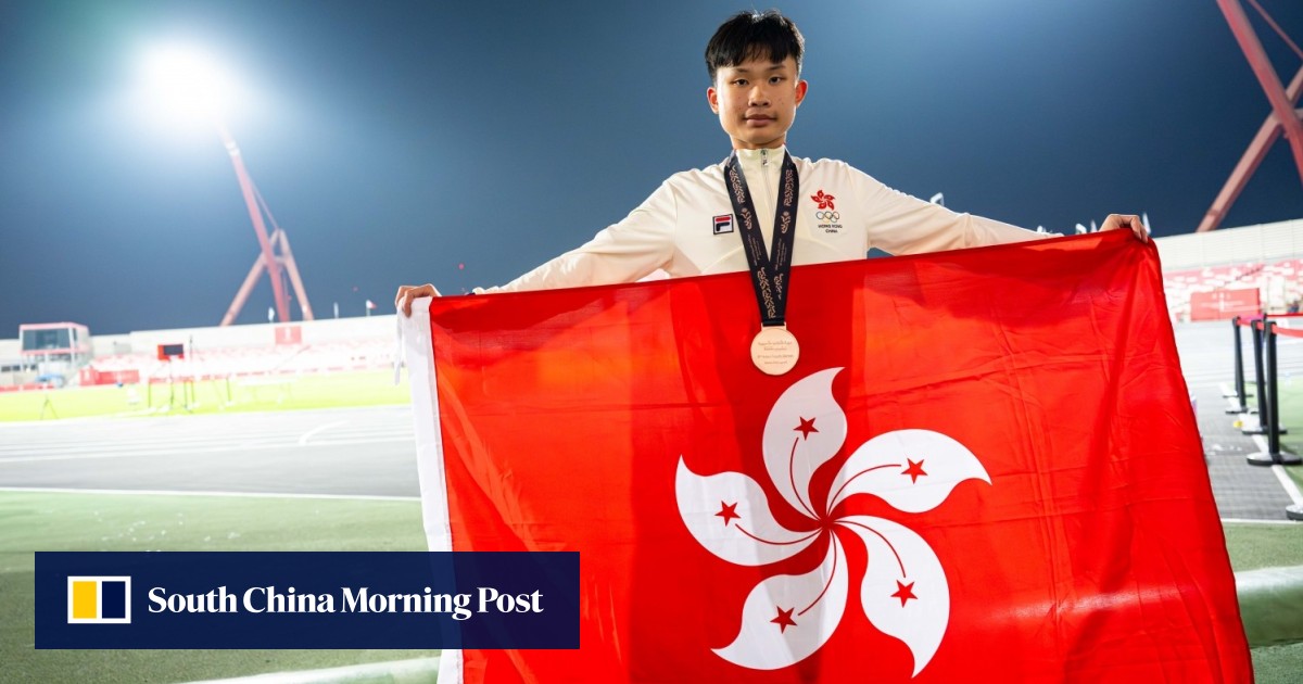 Asian Youth Games: distance runner Au Ho-chun claims Hong Kong’s first medal in Bahrain