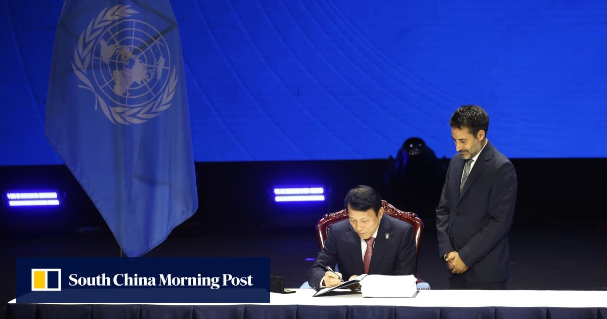 More than 60 UN members sign cybercrime treaty in Vietnam amid rights concerns More than 60 UN members sign cybercrime treaty in Vietnam amid rights concerns