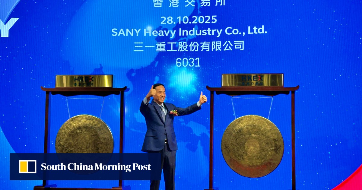 Sany Heavy, CIG, Deepexi, Bama Tea mark the busiest trading debut day on HKEX since July