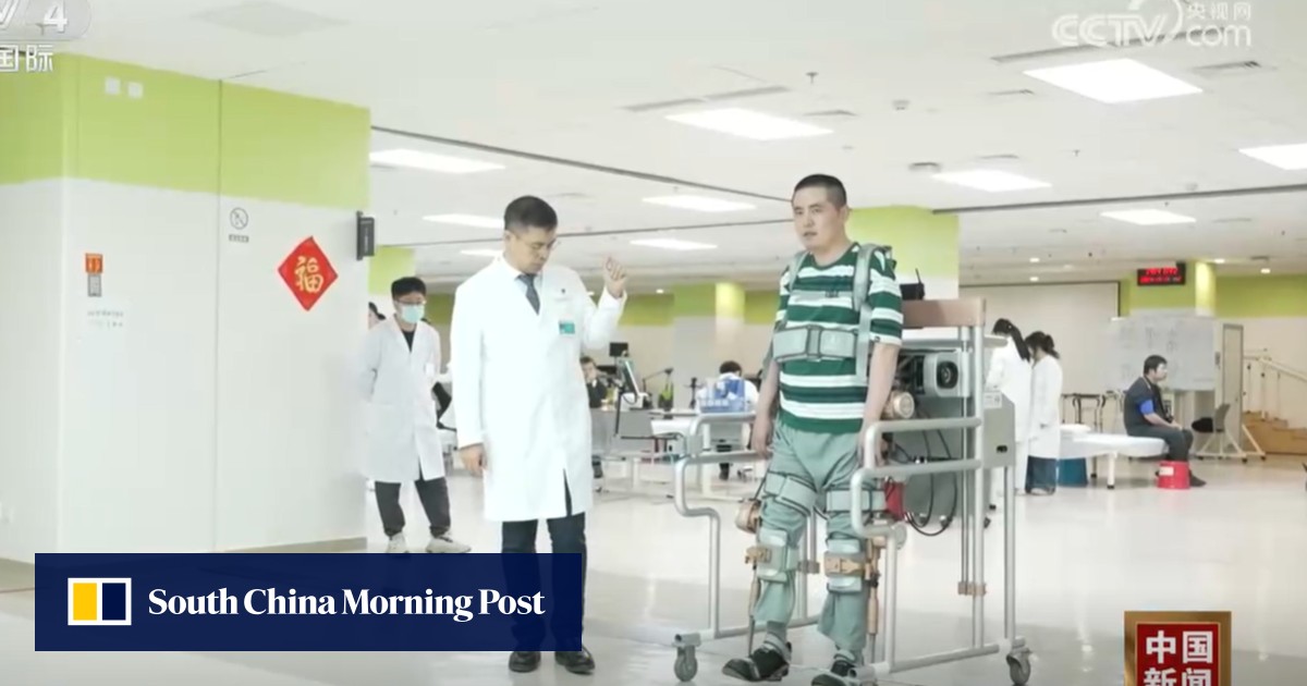 Real-life ‘RoboCop’? Chinese policeman beats paralysis with spinal interface implant